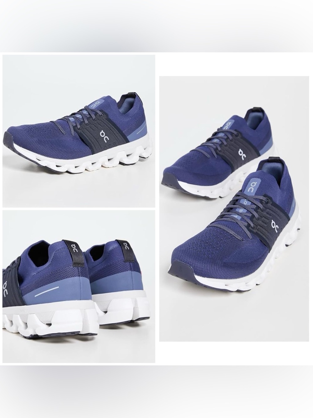 $160 On Running Men's Cloudswift 3 Denim/Midnight Blue Athletic Running Shoes 10